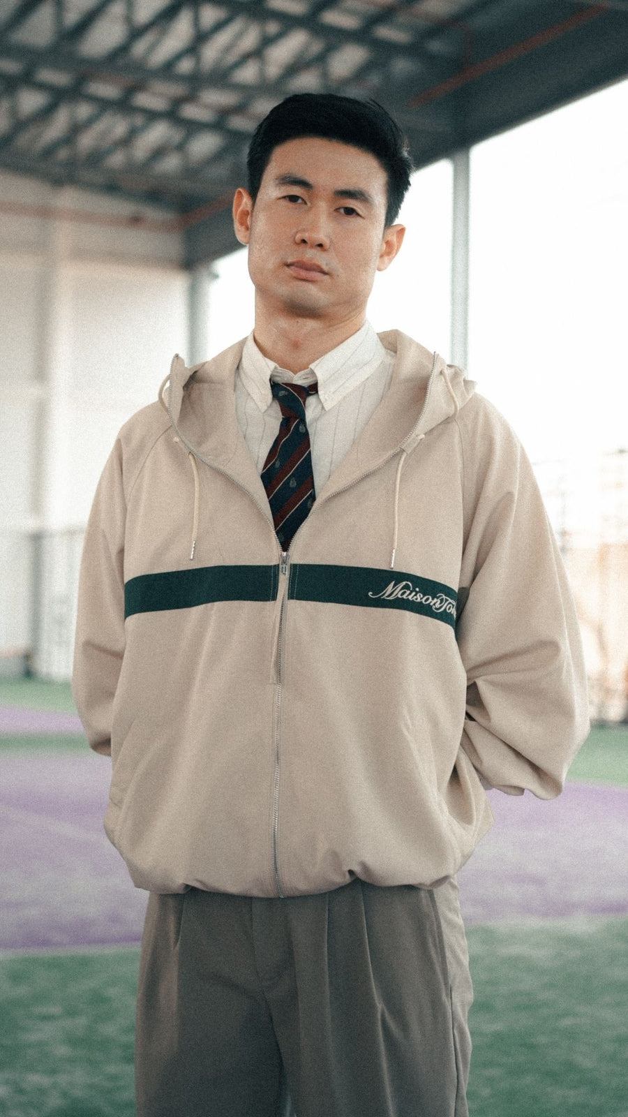 PM x MT LEON PARKA IN SAND