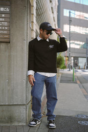 CLASSIC LOGO JUMPER IN BLACK