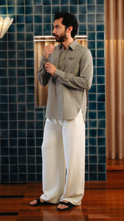 ELIOT IN GREY STRIPES