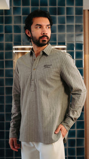 ELIOT IN GREY STRIPES