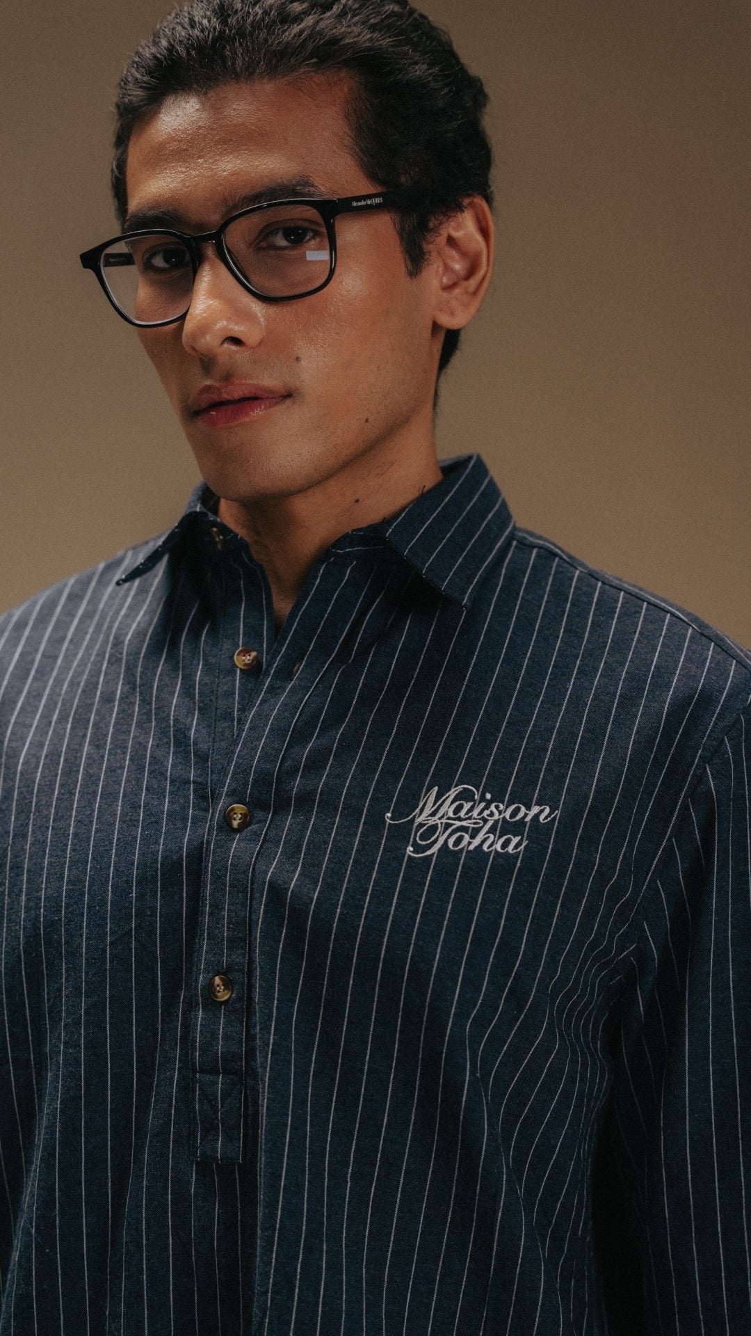 ELIOT IN NAVY STRIPES