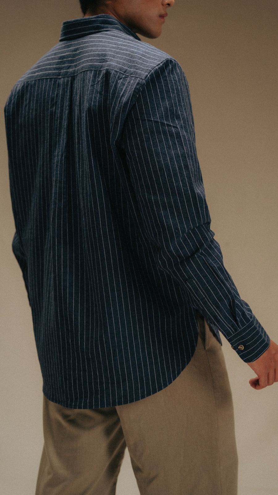 ELIOT IN NAVY STRIPES