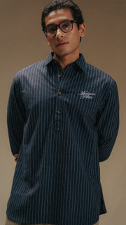 ELIOT IN NAVY STRIPES