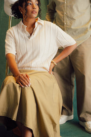 THE RIVERIA POLO IN IVORY WHITE