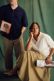 THE RIVERIA POLO IN IVORY WHITE
