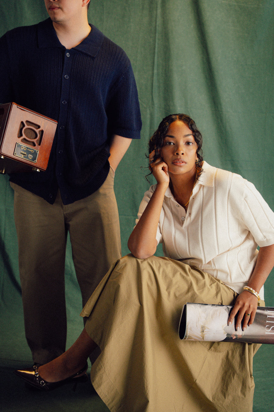 THE RIVERIA POLO IN IVORY WHITE