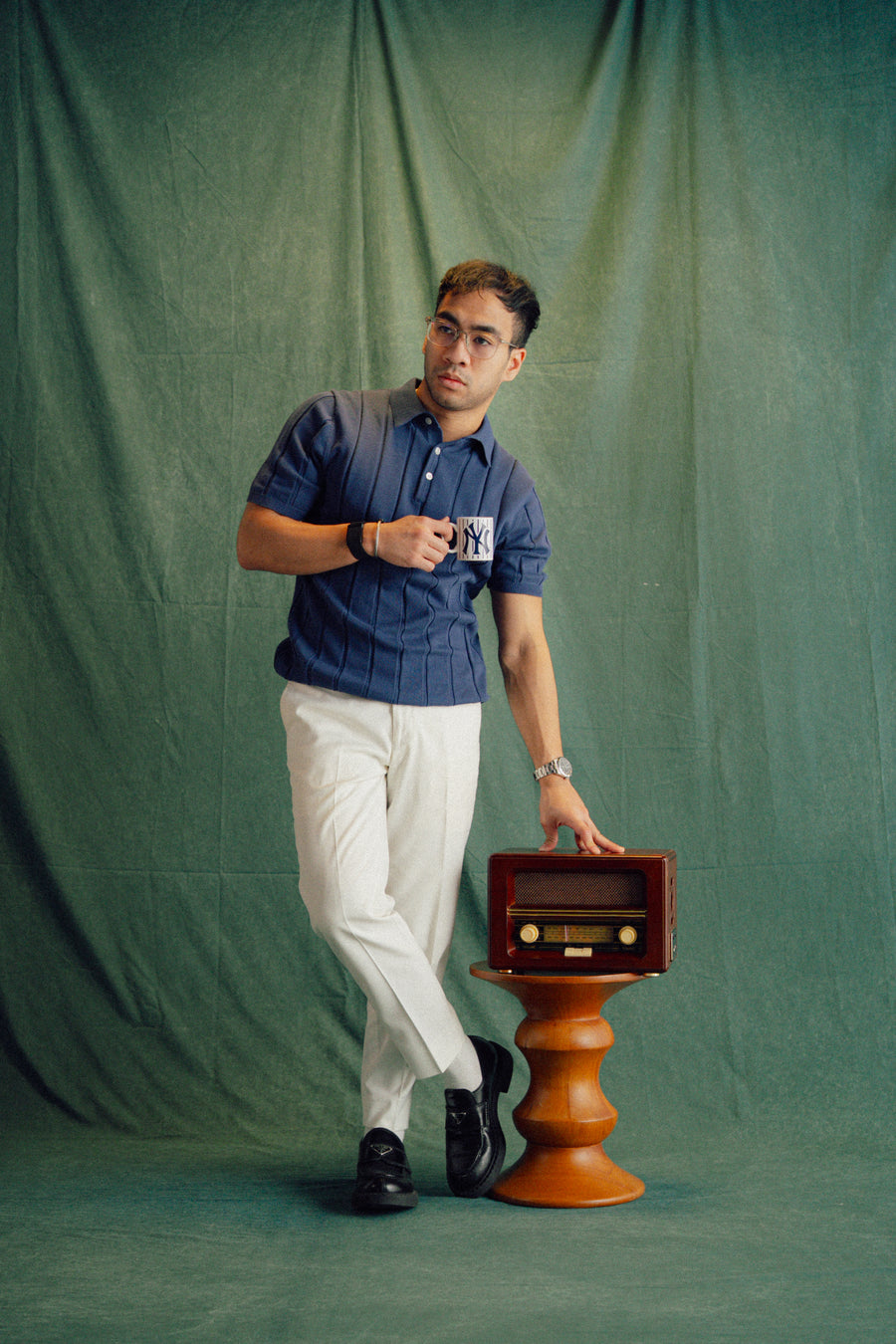 THE RIVERIA POLO IN MIDNIGHT NAVY