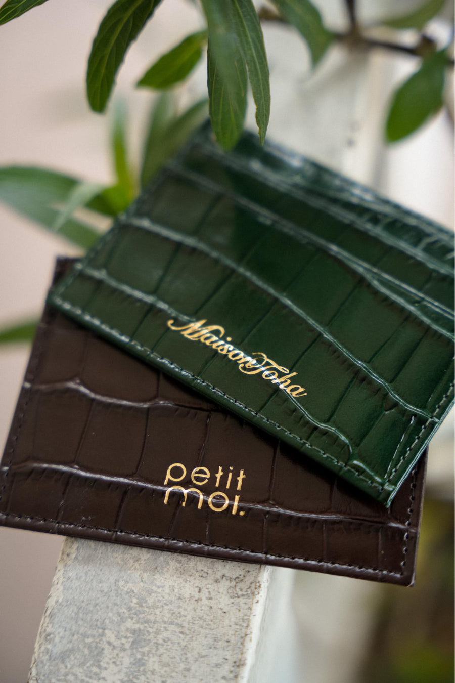 CARDHOLDER IN FOREST